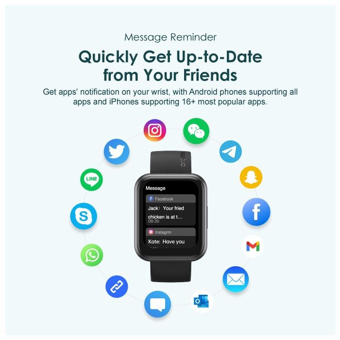 Oraimo - OSW-31N Smart Watch (Original) ©